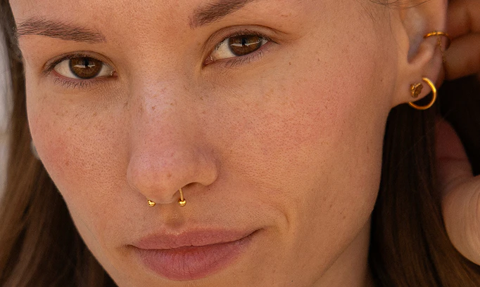 Gioielli per piercing fake