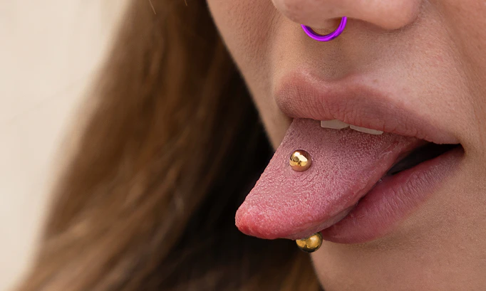 Piercing lingua