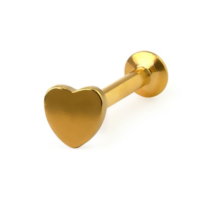 Labret con punta a cuore