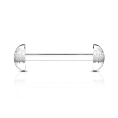 Retainer per piercing alla lingua