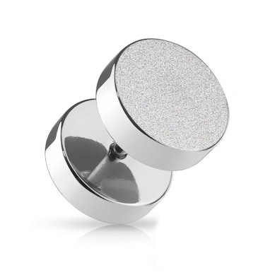 Plug fake con look diamante