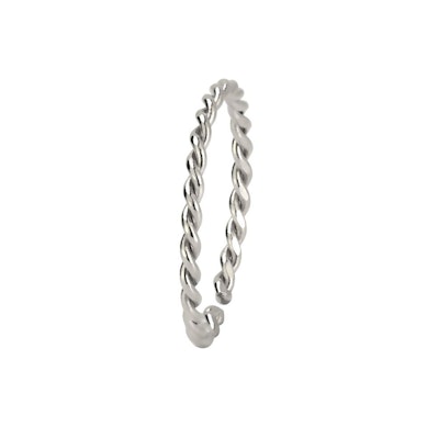 Endless ring intrecciato