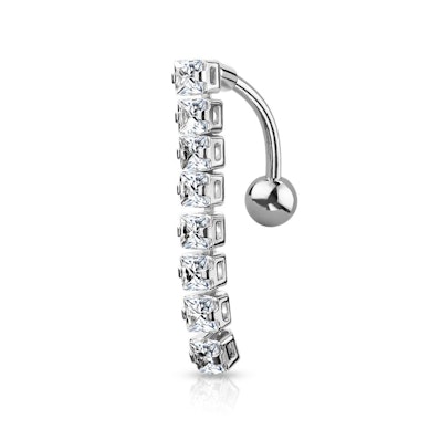 Piercing all'ombelico con pendente