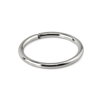 Semplice endless ring in titanio