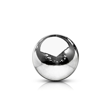 Sfera da piercing in oro 14 carati