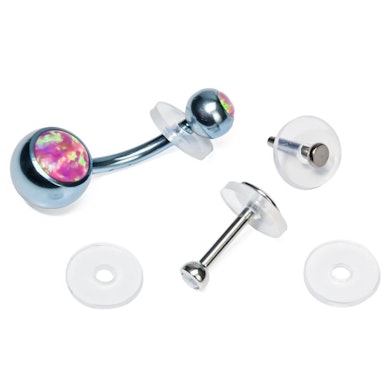 Pacco da 5 dischi in silicone