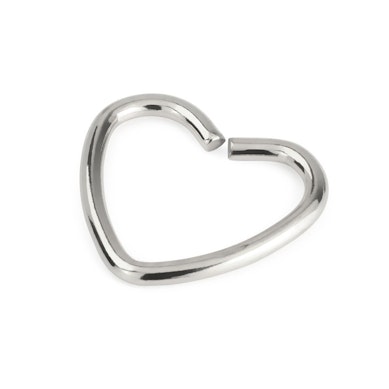 Cuore per piercing all'orecchio