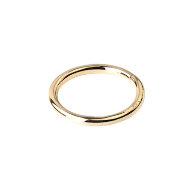 Cerchio con cardine in oro 14K