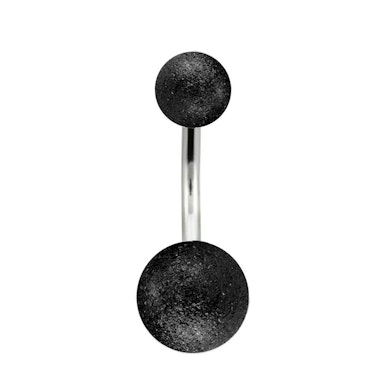 Piercing all'ombelico con look diamante