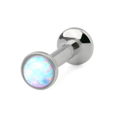 Labret push-in con opale