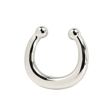 Fake piercing septum con design semplice