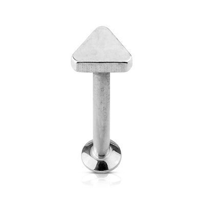 Labret con punta triangolare e filettatura interna