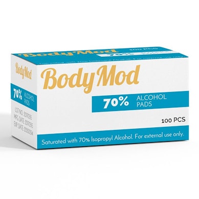 Salviette disinfettanti con alcol - Scatola da 100