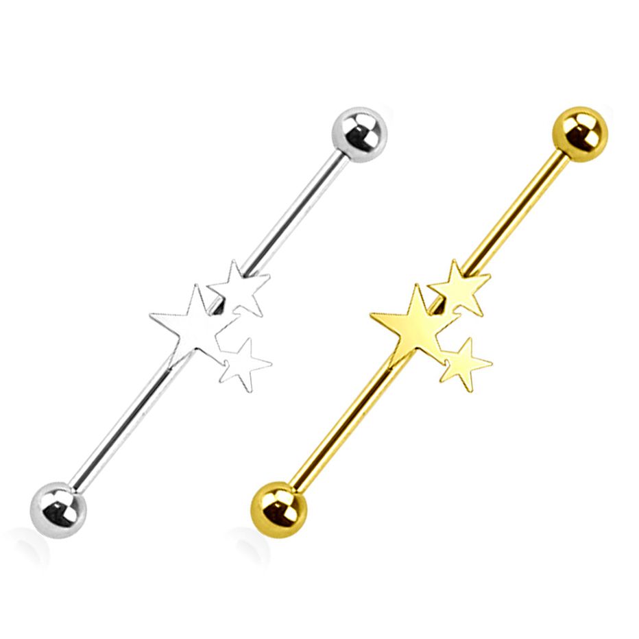 Barra industrial con tre stelle