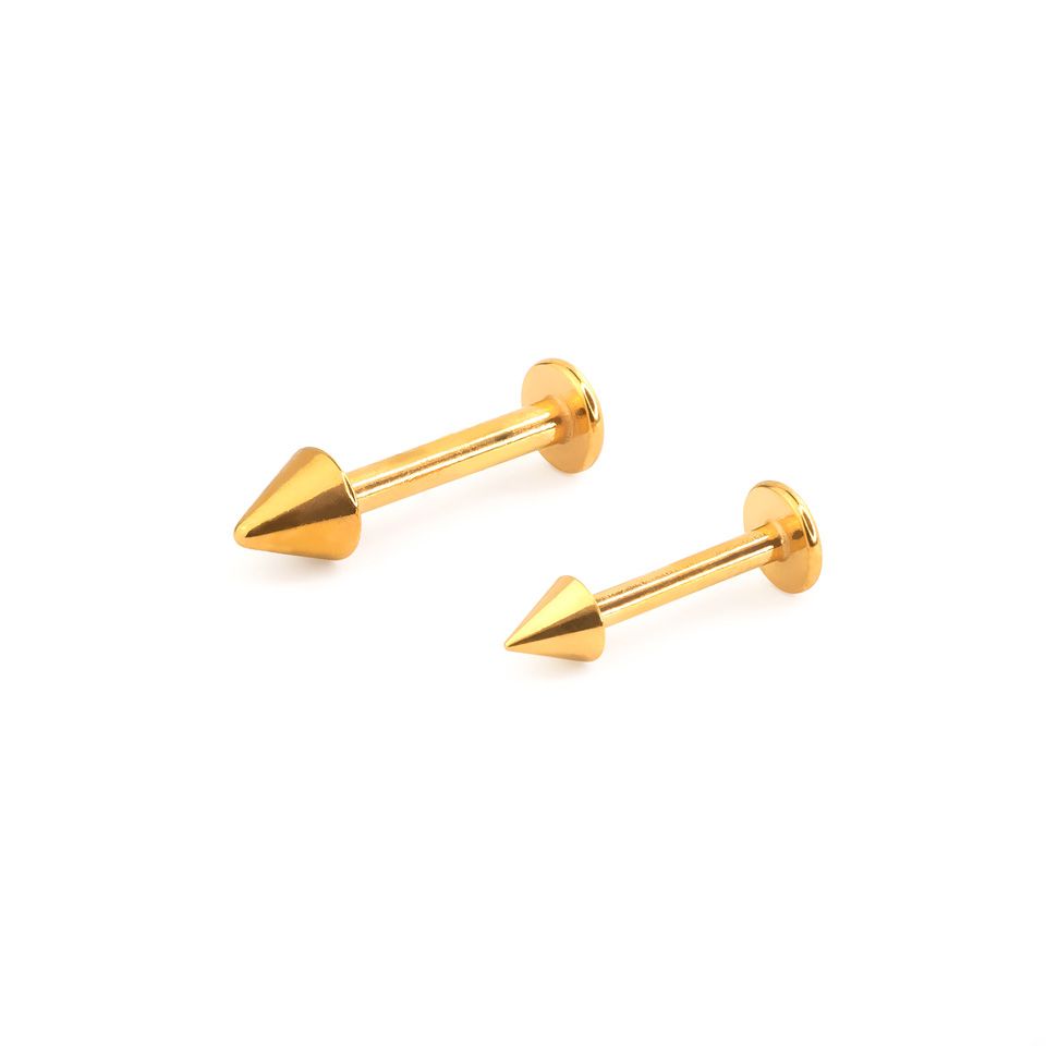 Labret con punta in vari colori