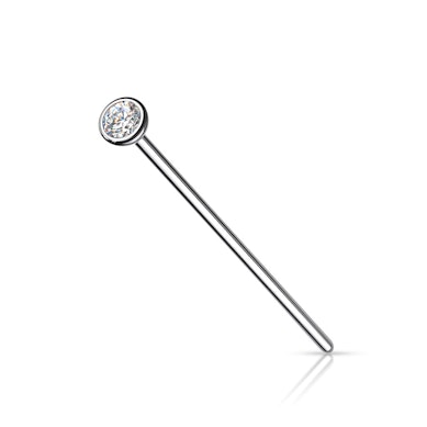 Piercing al naso in titanio