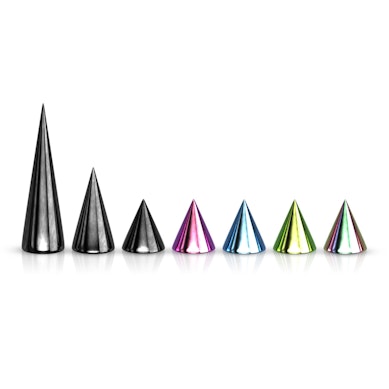 Punta di ricambio in diversi colori e misure