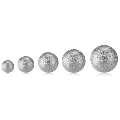 Sfere con look diamante