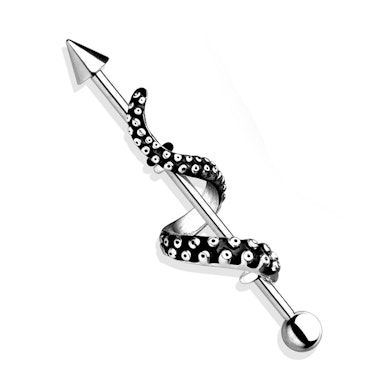 Barra industrial con punta e tentacolo