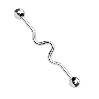 Barra industrial con design ondulato