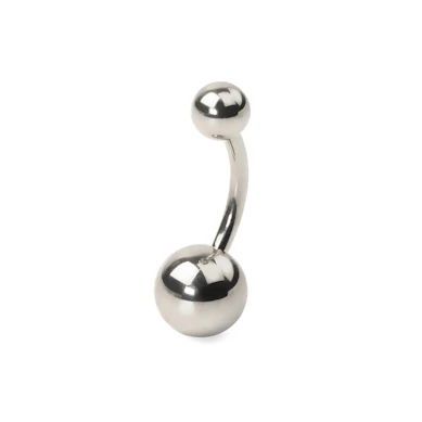 Piercing all'ombelico in titanio in vari colori