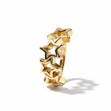 Clicker per ombelico con stelle