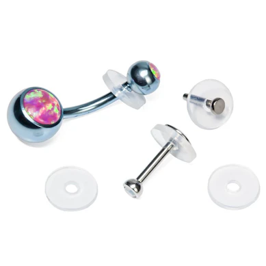 Pacco da 5 dischi in silicone