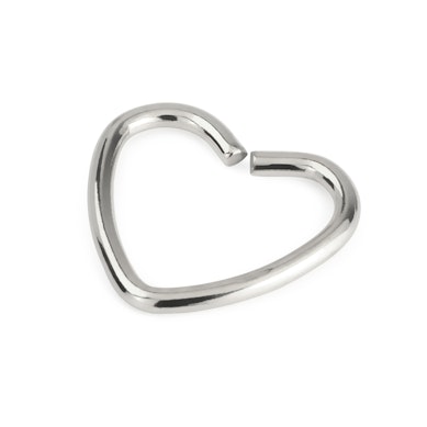 Cuore per piercing all'orecchio