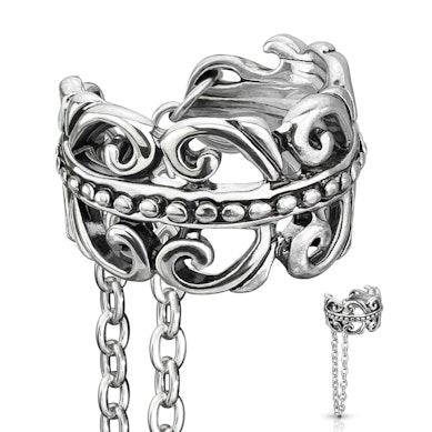 Earcuff con catena celtica