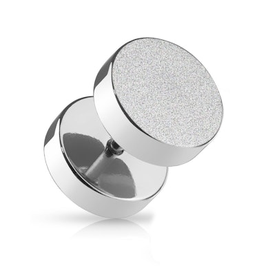 Plug fake con look diamante