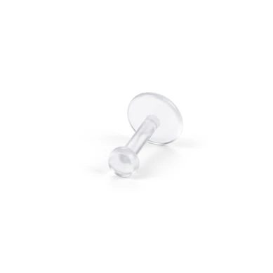 Retainer per labret push in