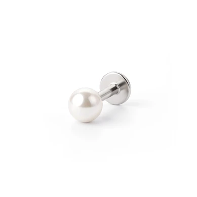 Labret con sfere metalliche