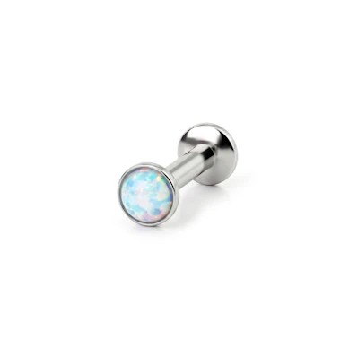Labret push-in con opale