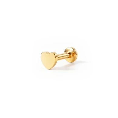 Labret con punta a cuore