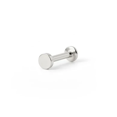 Labret con filettatura interna e top piatto