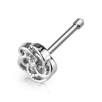 Barra da naso con rosa