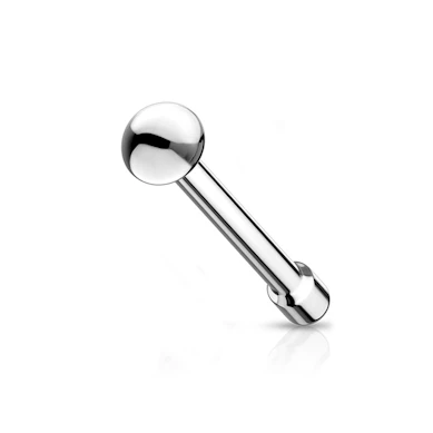 Barra per naso con mezza sfera