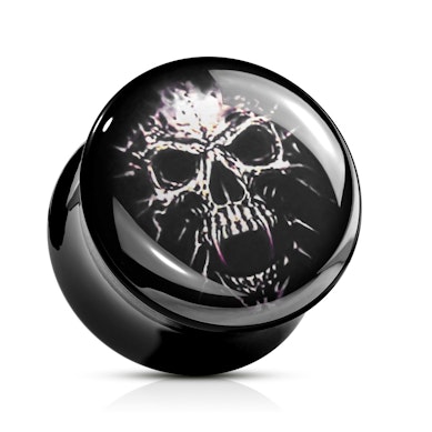 Plug in acrilico con teschio