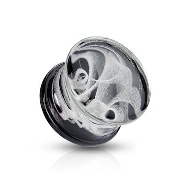 Plug in vetro con effetto fumo