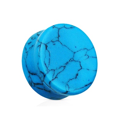 Plug di pietra turchese