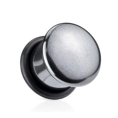 Plug di pietra ematite con o-ring
