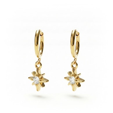 Coppia di huggies con pendente a sole