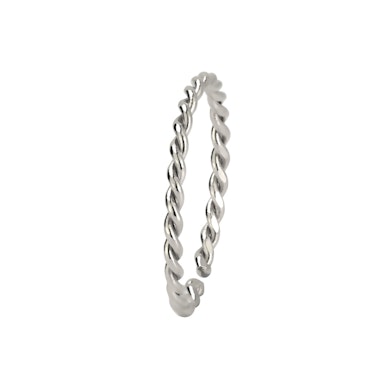 Endless ring intrecciato