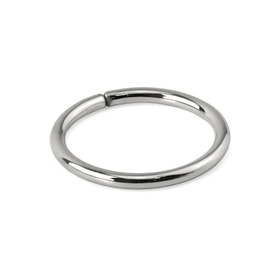 Semplice endless ring in titanio