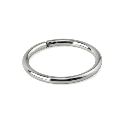 Semplice endless ring in titanio