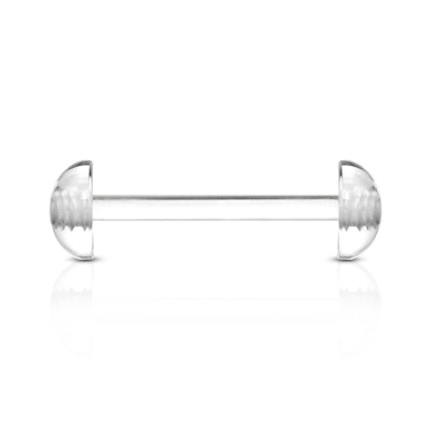 Retainer per piercing alla lingua