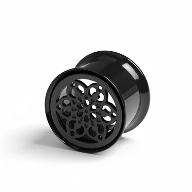 Tunnel con fiore di filigrana