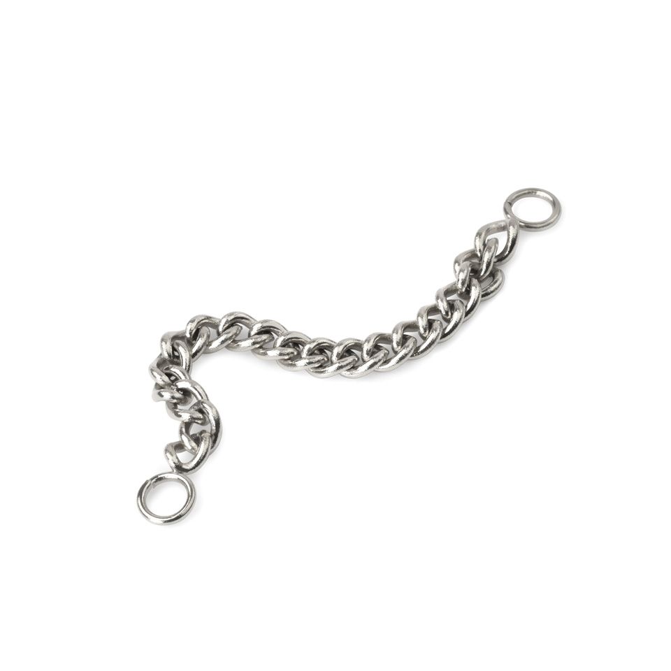 INCREWAY - 6 maglie rapide M5, in acciaio inox 304 a forma di D, con chiusura a moschettone, connettore a catena a maglie rapide