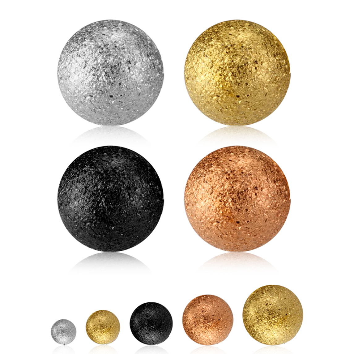 Sfere con look diamante