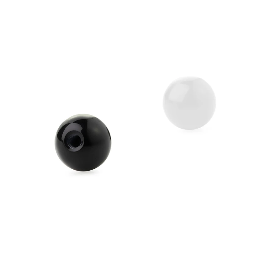 Sfera da piercing in acrilico in vari colori e misure